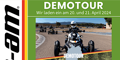 Hauptbild für Einladung zur Can-Am Demo-Tour 2024 in Simmertal