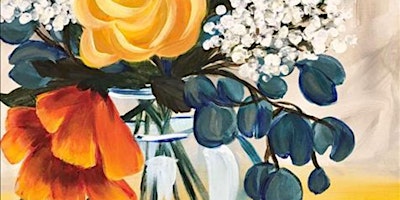 Primaire afbeelding van Spring Bouquet - Paint and Sip by Classpop!™