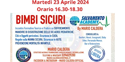 Primaire afbeelding van Corso di disostruzione Pediatrica Ludoteca Cirimela Torino