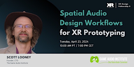 Module 9: Spatial Audio Design Workflows for XR Prototyping primary image