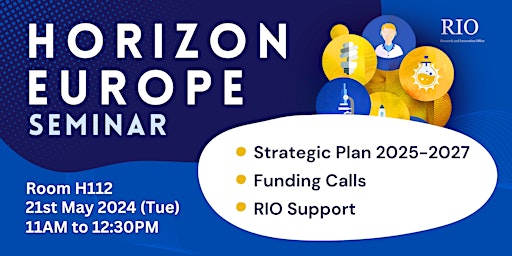 Imagem principal do evento Horizon Europe updates