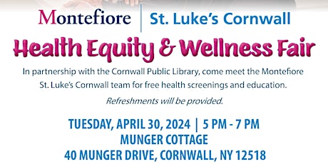 Health Equity & Wellness Fair