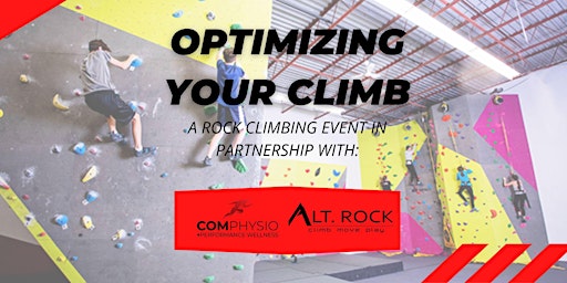 Optimizing Your Climb: A Rock Climbing Event with COM Physio+ at ALT Rock primary image