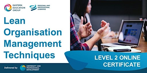 Image principale de Lean Organisation Management Techniques, Level 2 Online Course