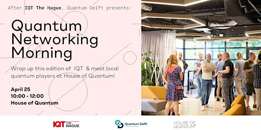 Imagem principal do evento Quantum Networking Morning