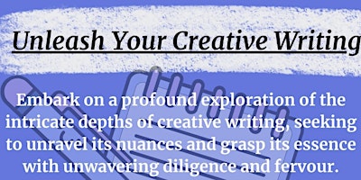 Imagem principal do evento 1.           Unleash Your Creative Writing