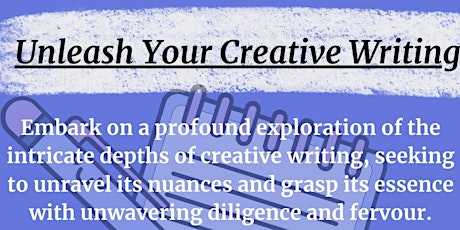 1.		   Unleash Your Creative Writing