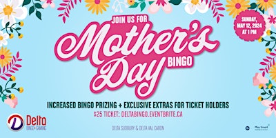 Imagem principal do evento Mother's Day Bingo: Sudbury