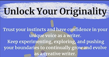 Image principale de 2. Creative Writing  - Unlock Your Originality