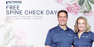 Free Spine Check Day primary image
