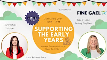 Primaire afbeelding van Supporting the Early Years - Free Parent & Baby Event