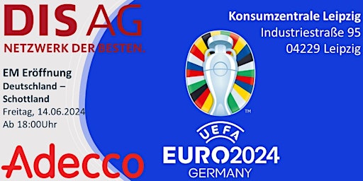Imagem principal do evento DIS AG x ADECCO meets EURO 2024 | Leipzig