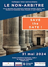 Colloque inter-universitaire : Le non-arbitre