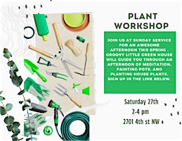 Groovy Plant Workshop at the Motor Co primary image