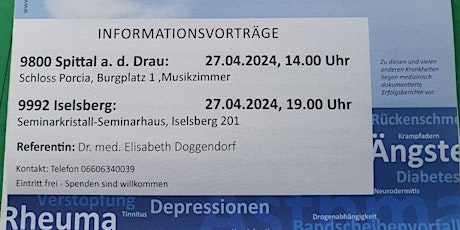 Ärzteinformationsvortrag