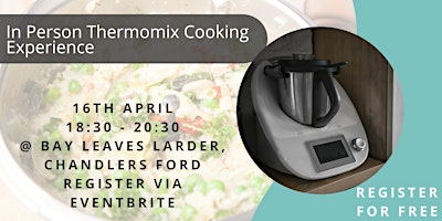 In Person Thermomix Cooking Experience primary image