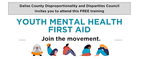 Imagem principal do evento Youth Mental Health First Aid