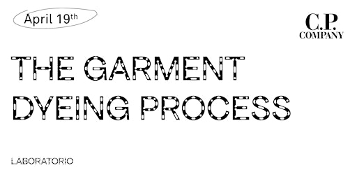 WORKSHOP on The Garment Dyeing Process primary image