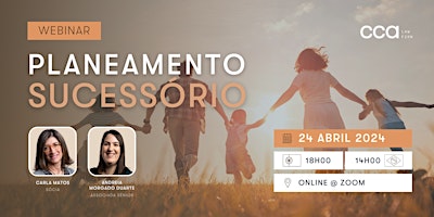 Imagem principal de Webinar "Planeamento Sucessório"