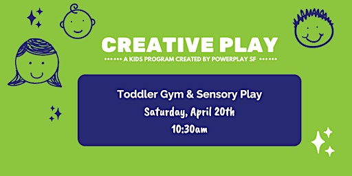 Imagem principal do evento CreativePlay - Toddler Gym & Sensory Play