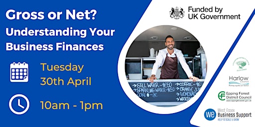 Primaire afbeelding van Gross or Net? Understanding Your Business Finances - online workshop