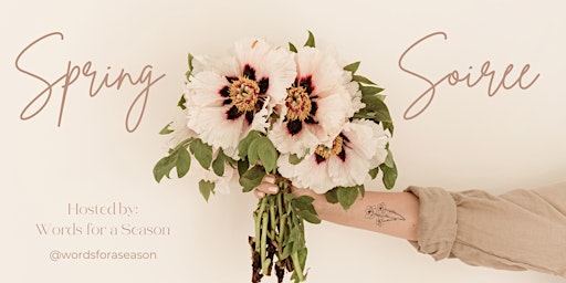 Image principale de Spring Soiree | Hosted by Words for a Season