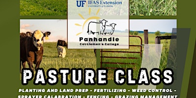 Imagem principal do evento Pahandle Cattlemen's College -  Pasture Class
