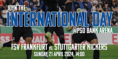 Hauptbild für FSV Frankfurt International Day -Football -Newcomers Network at PSD Arena