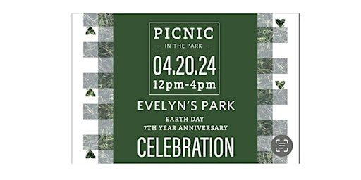 Imagem principal de Picnic in the Park Earth Day Celebration at Evelyn's Park Conservancy