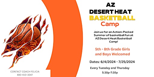 Imagem principal do evento AZ Desert Heat Basketball Camp