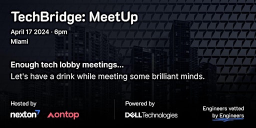 Imagem principal do evento TechBridge: Meetup