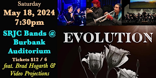 Immagine principale di SRJC Symph. Band & Jazz Band: EVOLUTION 
