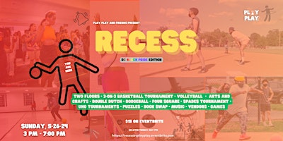 Imagem principal do evento #RECESS - DC Black Pride 2024