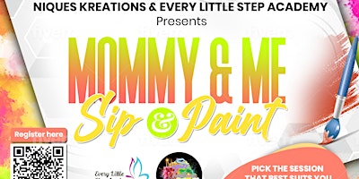 Image principale de Mommy & Me Sip & Paint