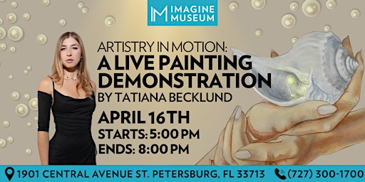 Immagine principale di Artistry In Motion: A Live Painting Demonstration by Tatiana Becklund 