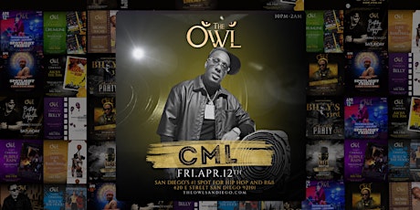 CML at the Owl with DJ Charma primary image