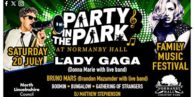 Image principale de Party In The Park  - Saturday 20th July 2024