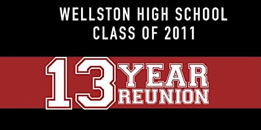 Imagem principal do evento Wellston High School Class  Of 2011, 13 Year Class Reunion