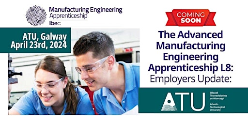 Image principale de Employer Update: Planned Advanced Manufacturing Engineer Apprenticeship L8