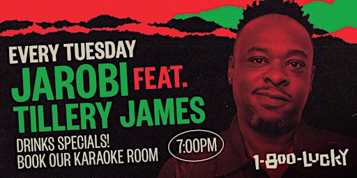 Image principale de Tuesdays with Jarobi White (Tribe Called Quest) FEAT. Tillery James