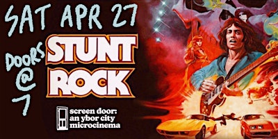 Imagem principal do evento STUNT ROCK (1978) by Brian Trenchard-Smith