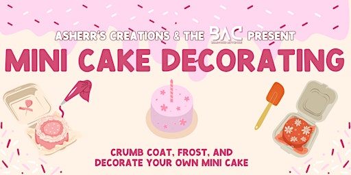 Imagem principal do evento Mini Cake Decorating