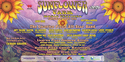 Imagem principal do evento 2024 Sunflower Farm Music Festival & Farmers Market