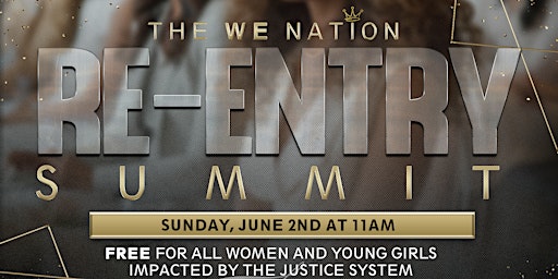 WE Nation Reentry Summit primary image