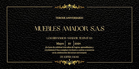 TERCER ANIVERSARIO