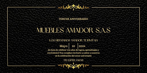 TERCER ANIVERSARIO primary image