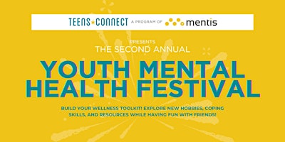 Image principale de Youth Mental Health Festival  Napa, CA