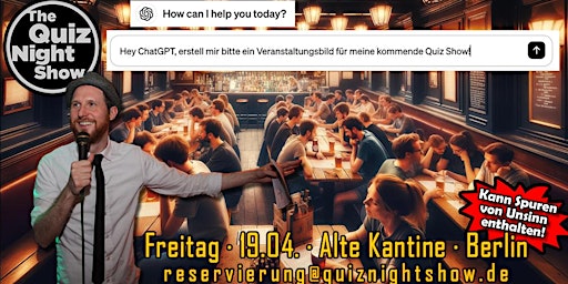 Hauptbild für Quiz Night Show #463 // Allgemeinquizzen