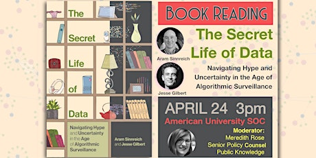 "The Secret Life of Data" Book Talk with Aram Sinnreich and Jesse Gilbert