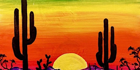 Dancing Desert Horizon - Paint and Sip by Classpop!™